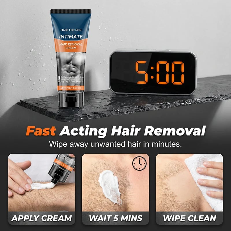 49% OFF This Week Promotions🎉🎉Men's Intimate Hair Removal Cream
