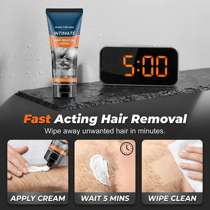 49% OFF This Week Promotions🎉🎉Men's Intimate Hair Removal Cream