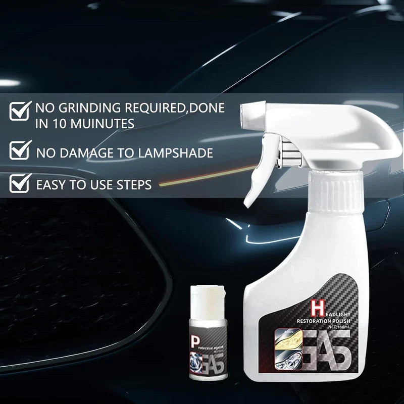 🔥👍 Limited Stock 70% OFF - 🚘✨ Restore Your Headlights with Ease—Advanced Renewal Spray