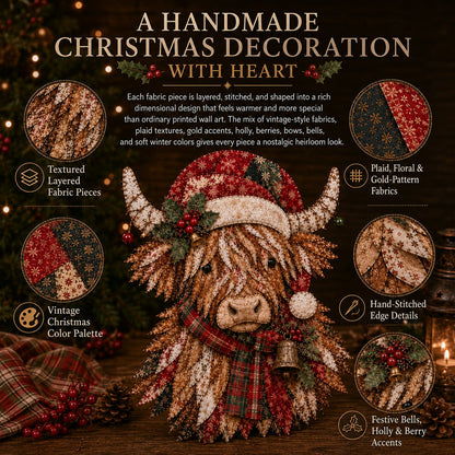 🎅Christmas Patchwork Fabric DIY Decor Kit