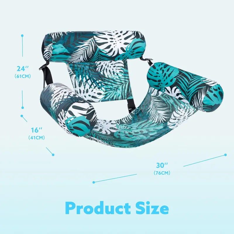 🏖️☀️Inflatable Pool Floats Adult,  Floating Lounge Chairs , Blow up Pool Noodles for Adult Heavy Duty
