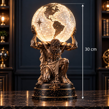 Atlas Illuminated World Sphere Lamp🌍