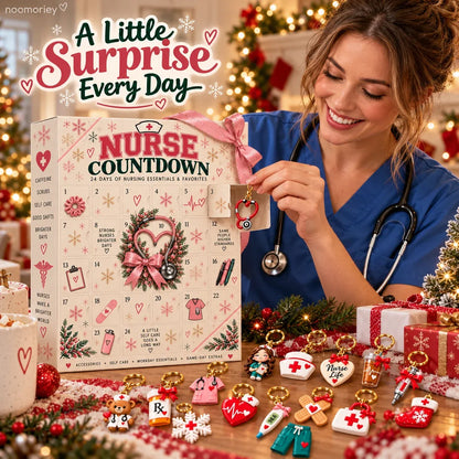 🎄🩺 24 Days of Nurse Christmas Surprises – A Different Healthcare-Inspired Design Behind Every Door