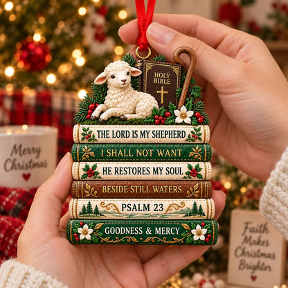 ✝️ Bible Faith Christmas Acrylic Ornament Collection
