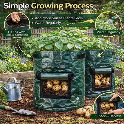 Planting Bag with Harvest Window