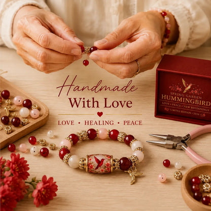 🌿 Love, Peace & Spring Blessings 💖 | 2026 Limited Edition Bracelet - Limited stock