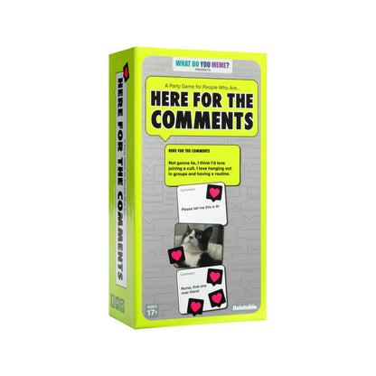 Here For The Comments – Chaotic Party Game for Meme Lovers & Friends 🔥