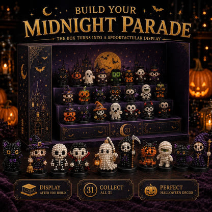 🔥🎃 Hollowmoon 31-Night Jewel-Bead Countdown Calendar