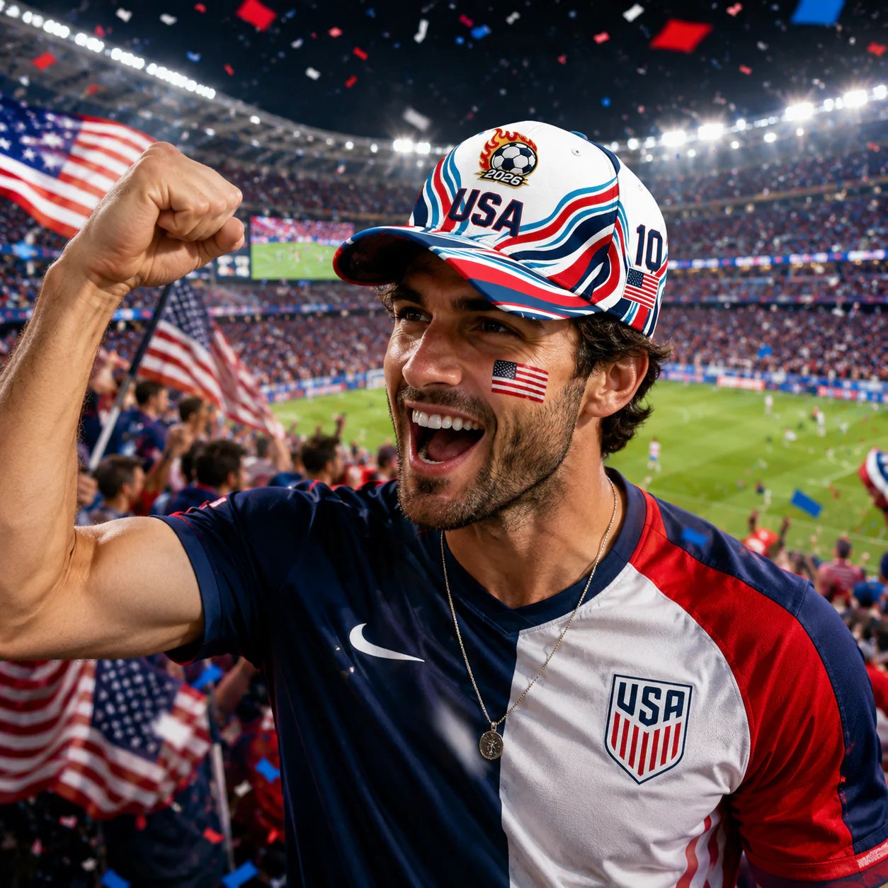 🔥LAST DAY 50% OFF - 🇺🇸 Unisex USA Football Lover Baseball Cap🧢