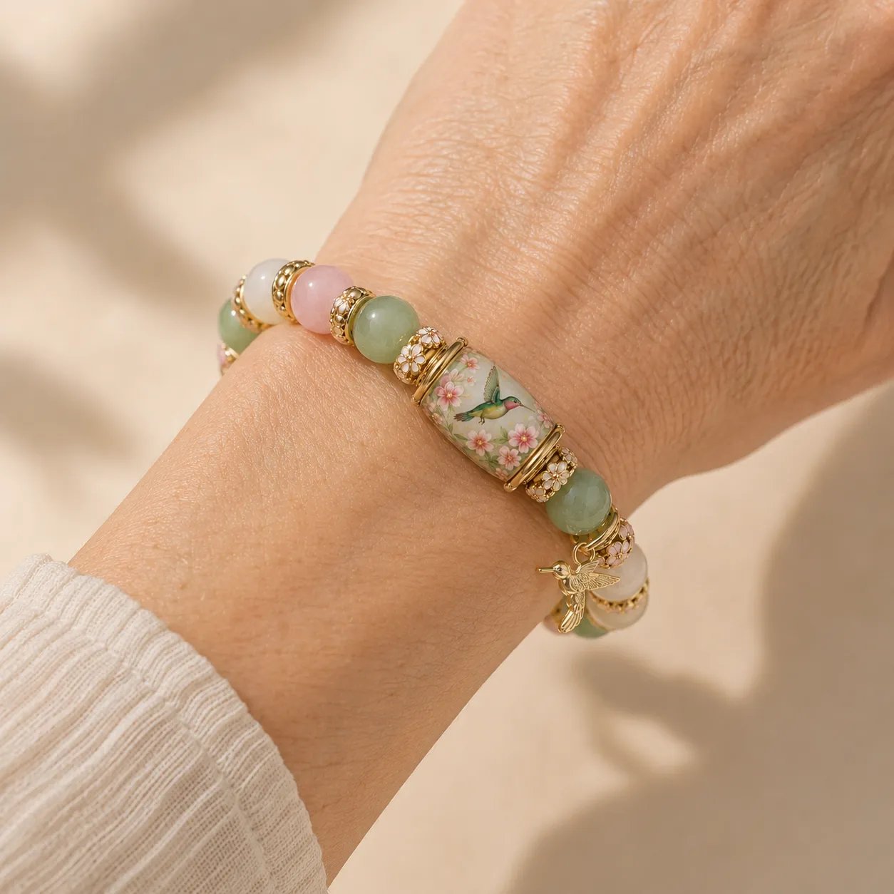 🌿 Love, Peace & Spring Blessings 💖 | 2026 Limited Edition Bracelet - Limited stock