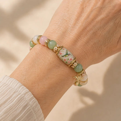 🌿 Love, Peace & Spring Blessings 💖 | 2026 Limited Edition Bracelet - Limited stock