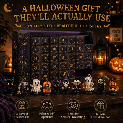 🔥🎃 Hollowmoon 31-Night Jewel-Bead Countdown Calendar