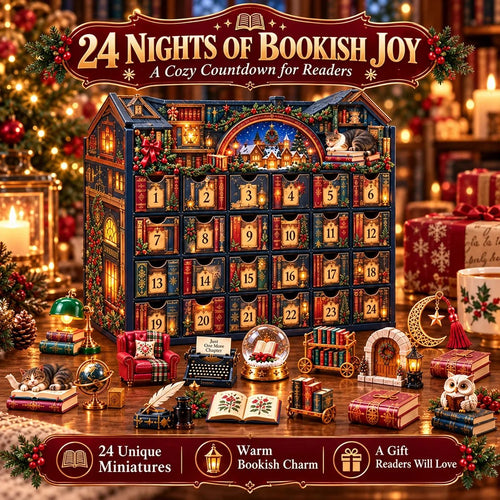🎄 49% OFF 📚 24 Nights of Bookish Joy Advent Calendar – 24 Unique Mini Literary Treasures for Readers & Book Lovers