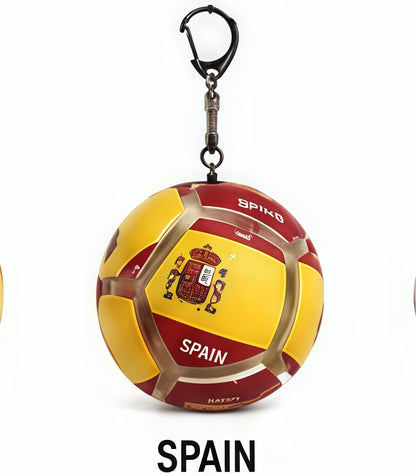 Keyboard click stress ball keychain⚽️