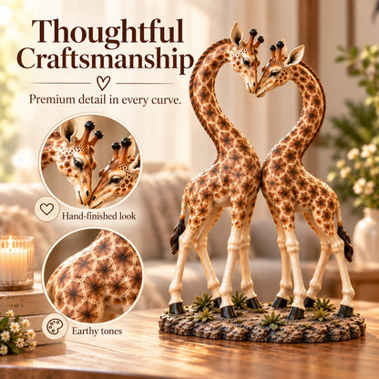 💕🎁Better Together – Giraffe Heart Sculpture 🦒♡🦒(✨Buy 2 Free Shipping)