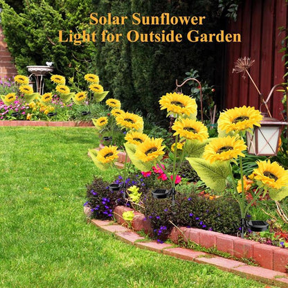 💝Mother's Day Sale 49% OFF💝- Solar LED Sunflower Garden Lights