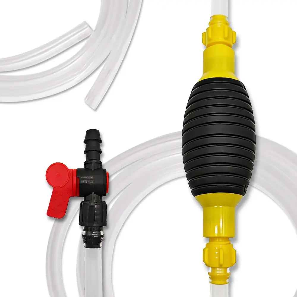 Multifunction Liquid Sucker Pump High Flow Manual Fuel Pump 9.8 Ft Hose