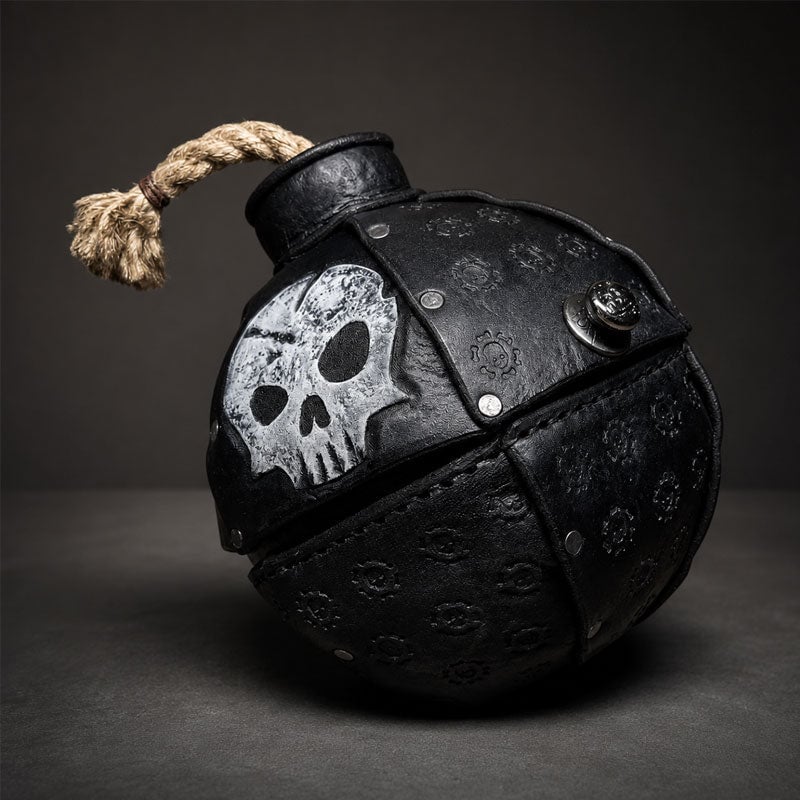 🔥Last Day 49% OFF - 💣🏴‍☠️Pirate Skull Bomb Shape Crossbody Bag