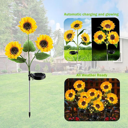 💝Mother's Day Sale 49% OFF💝- Solar LED Sunflower Garden Lights