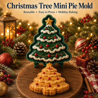 🔥 Last Day 49% OFF – 🎄 9-Design Christmas Mini Pie Mold Collection 🥧✨