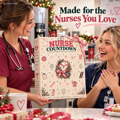 🎄🩺 24 Days of Nurse Christmas Surprises – A Different Healthcare-Inspired Design Behind Every Door
