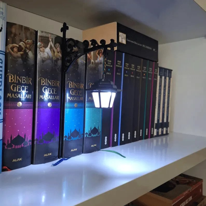 ✨Library Lantern-Decorative Bookshelf Lighting