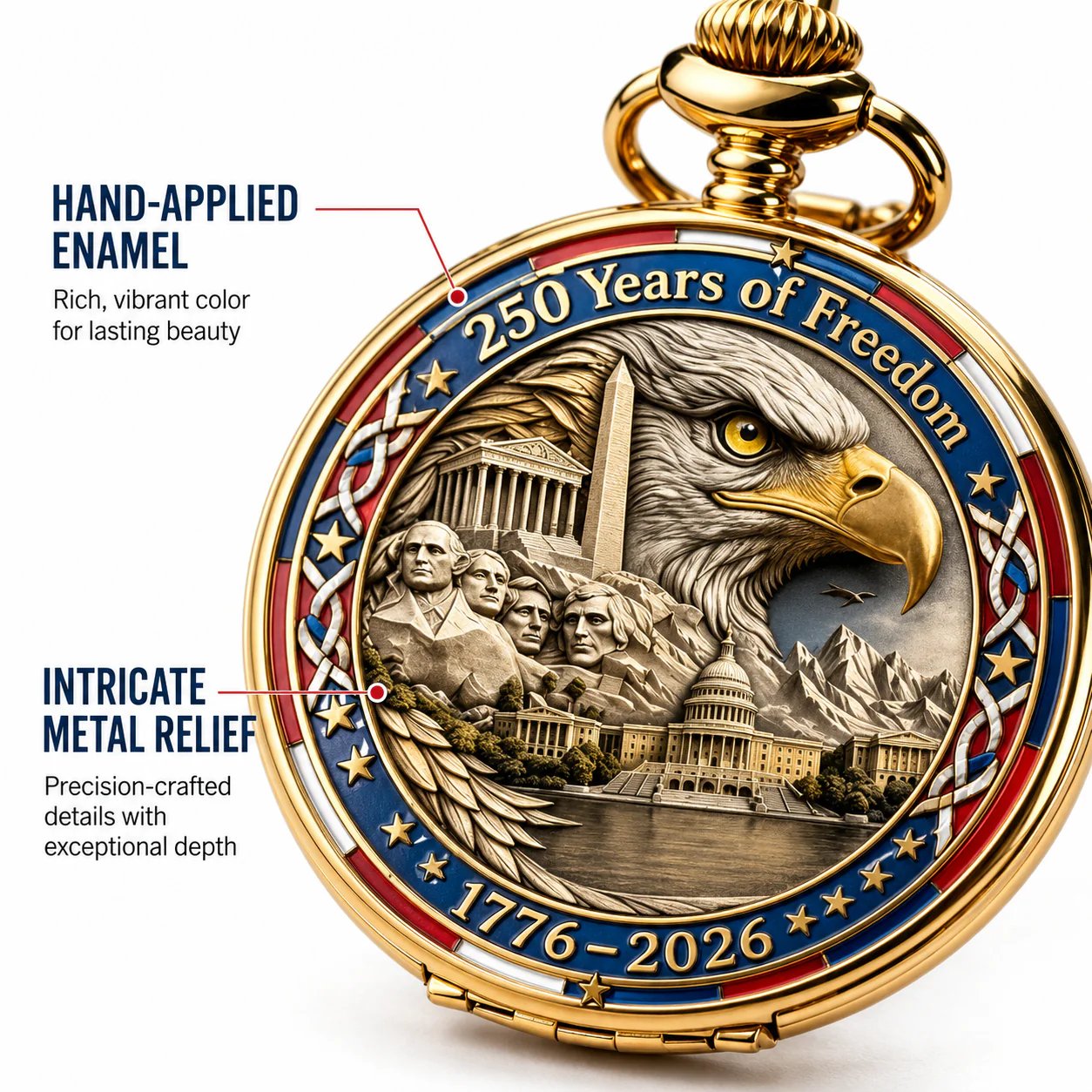 ⏳ ONLY 72 HOURS LEFT: USA 250TH POCKET WATCH — $25.99 ⏳