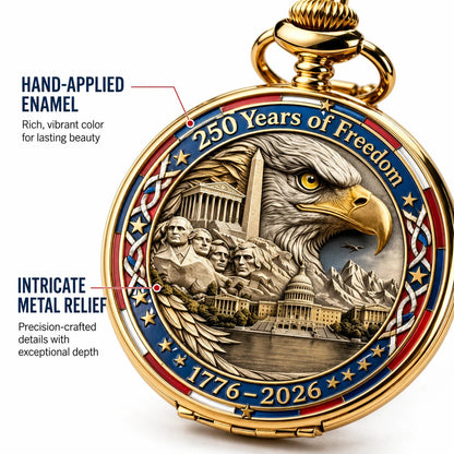 ⏳ ONLY 72 HOURS LEFT: USA 250TH POCKET WATCH — $25.99 ⏳