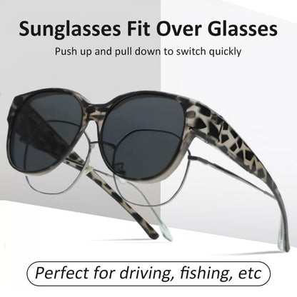 🕶️UV400 Polarized Cat-Eye Sunglasses – Fit Over Glasses