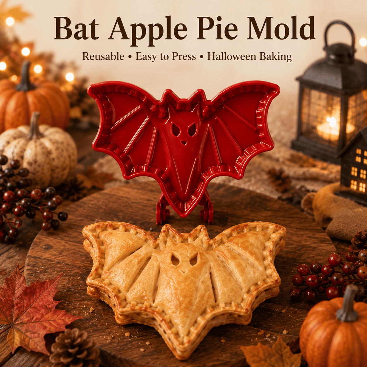 🎃 8-Piece Halloween Mini Hand Pie Mold Set✈️ Buy 2+ Get Free Shipping