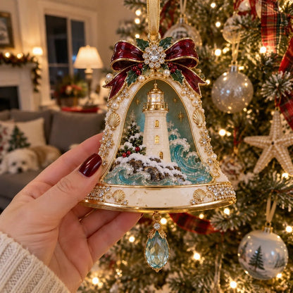 🌊🎄 Seaside Christmas Keepsake Ornaments – 8 Elegant Coastal Holiday Designs