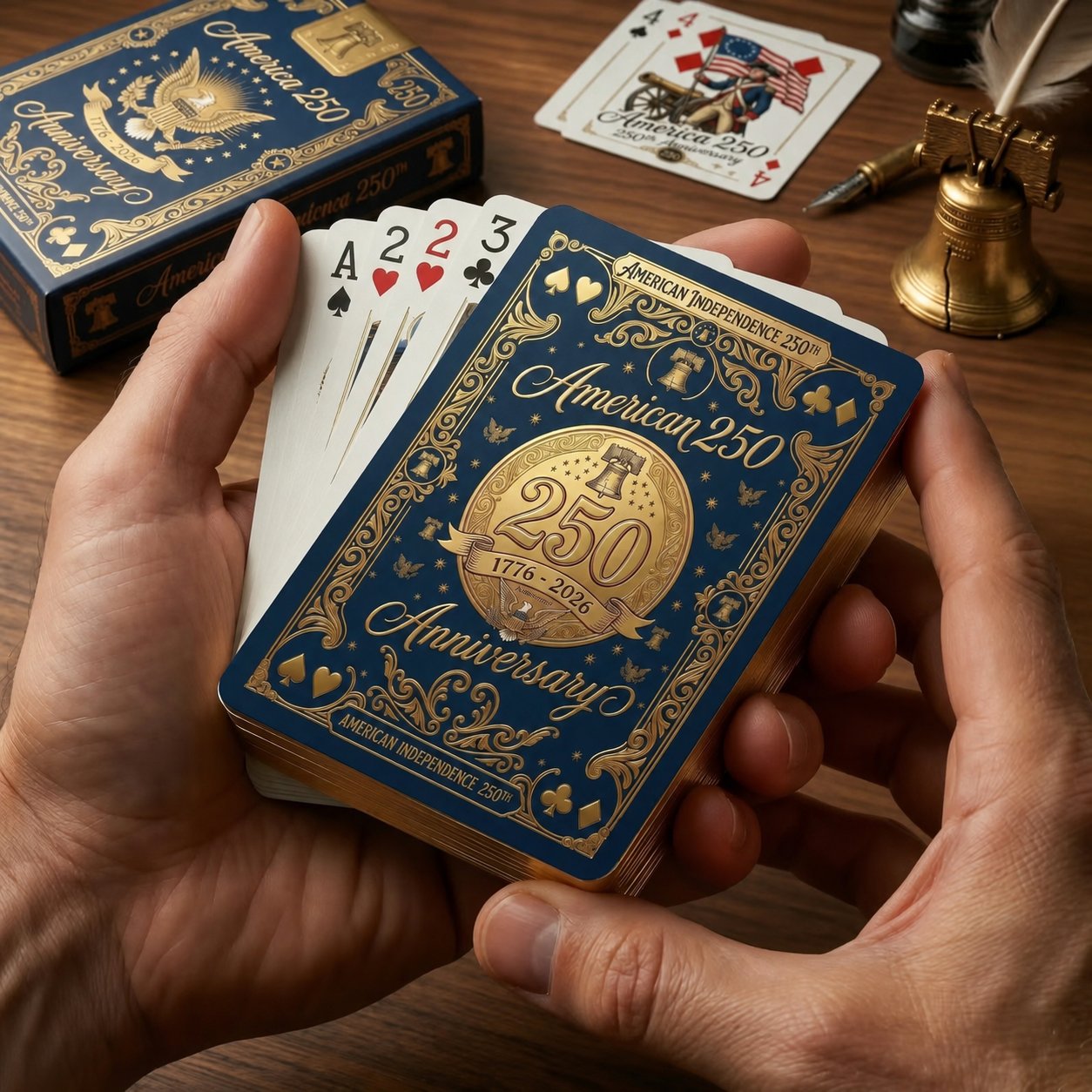 250th Anniversary Playing Cards