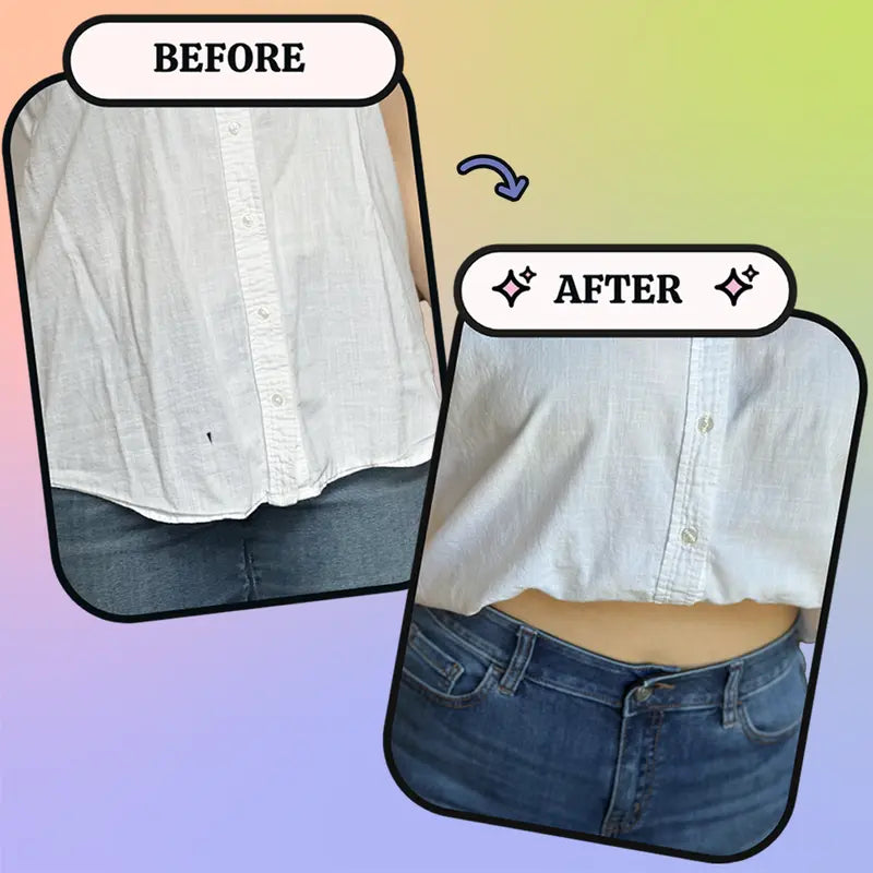👚🪡2 PCS Lightweight Adjustable Band for No-Sew Fashion Hacks