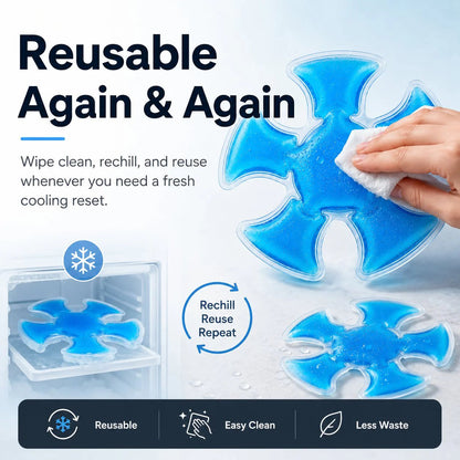 🧢🧊 Reusable Cooling Pad for Hats & Body Relief