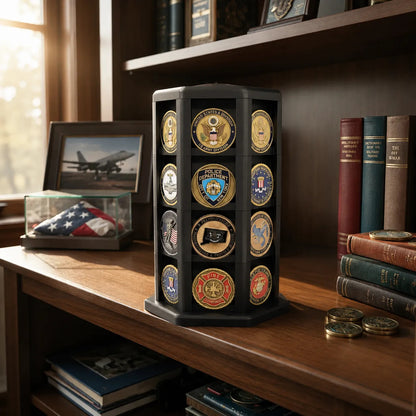🎁Last Day 50% OFF - Hexagonal Challenge Coin Display Stand