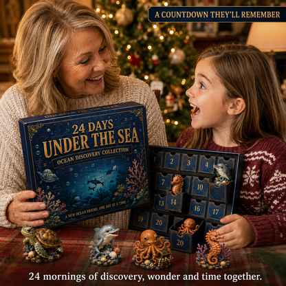 🌊 24 Days Under the Sea Ocean Discovery Countdown Calendar