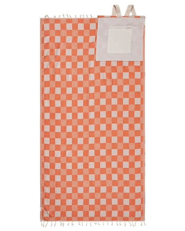 2-in-1 Sand-Free Towel Backpack | 100% Organic Cotton