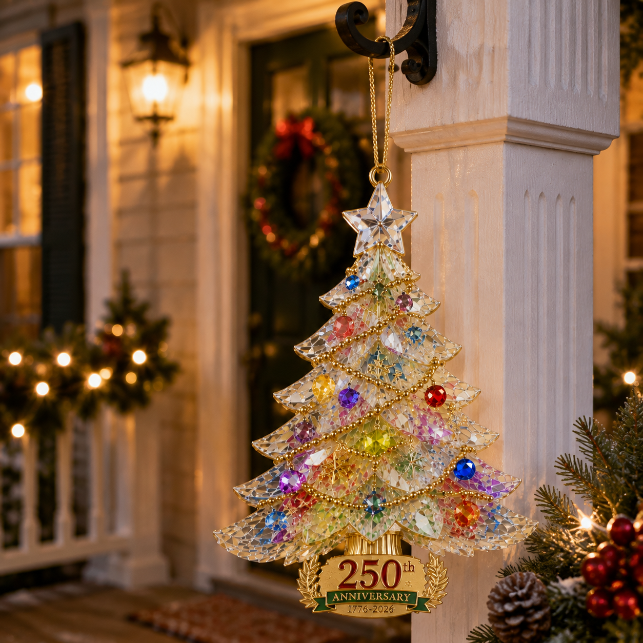 250th Anniversary Crystal Christmas Tree