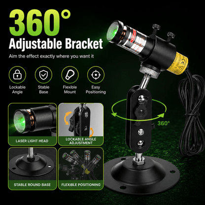 👻🟢 Halloween Green Laser Fog Projector – Create An Instant Haunted Swamp