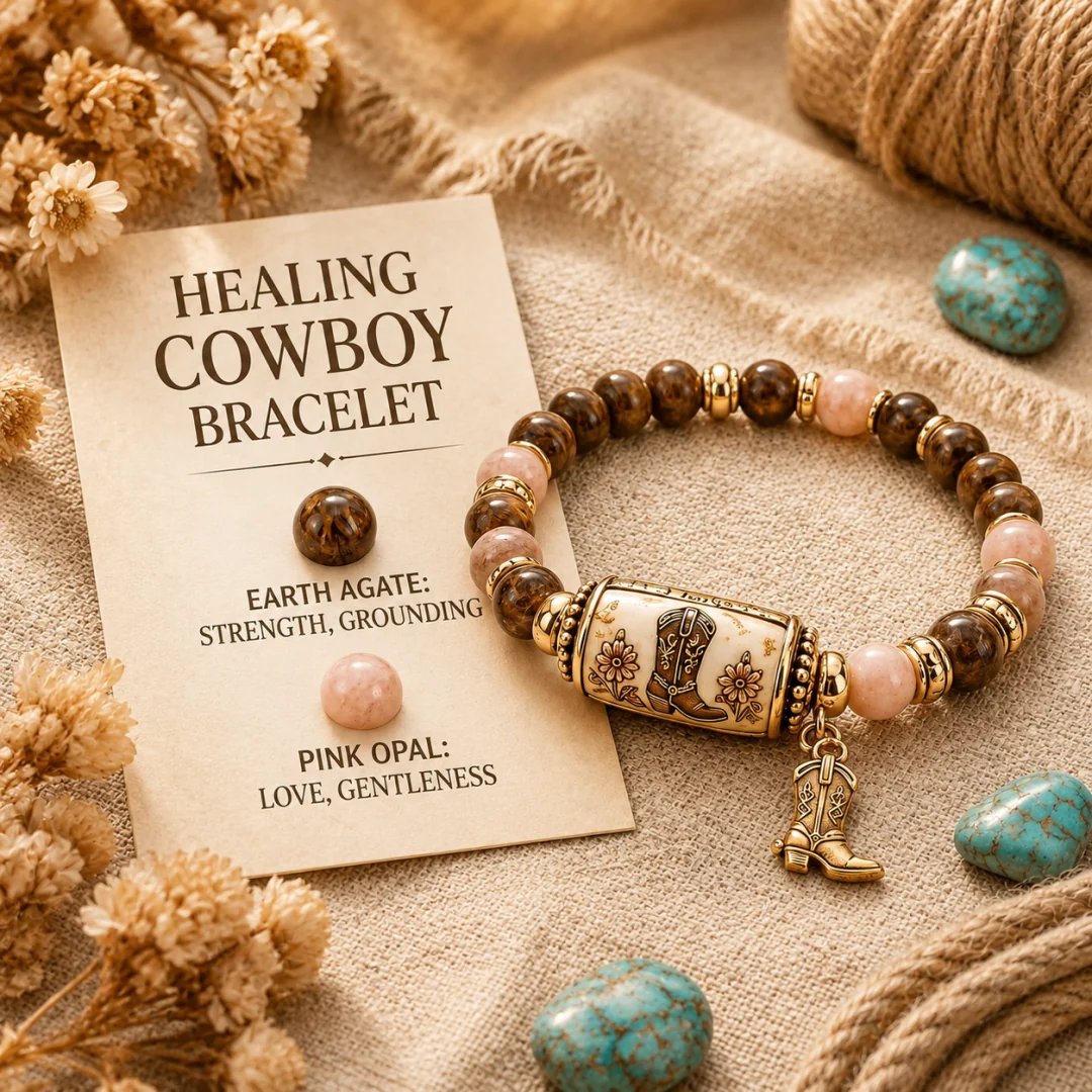 🐎 Western Horse Guardian Crystal Bracelet Collection