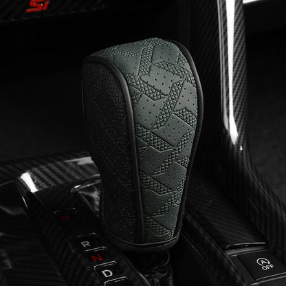 🚗 Sport Grip Leather Gear Shift Knob Cover