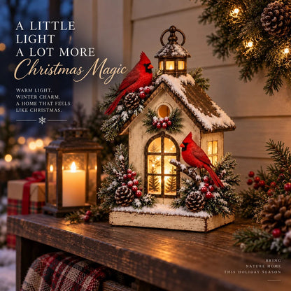 🎁 A Little Winter Home for Cardinal Lovers