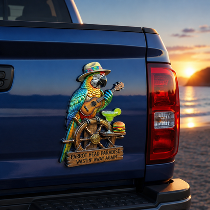 🔥LAST DAY 49% OFF🔥Parrot Head Paradise Sign – Wastin’ Away Again!