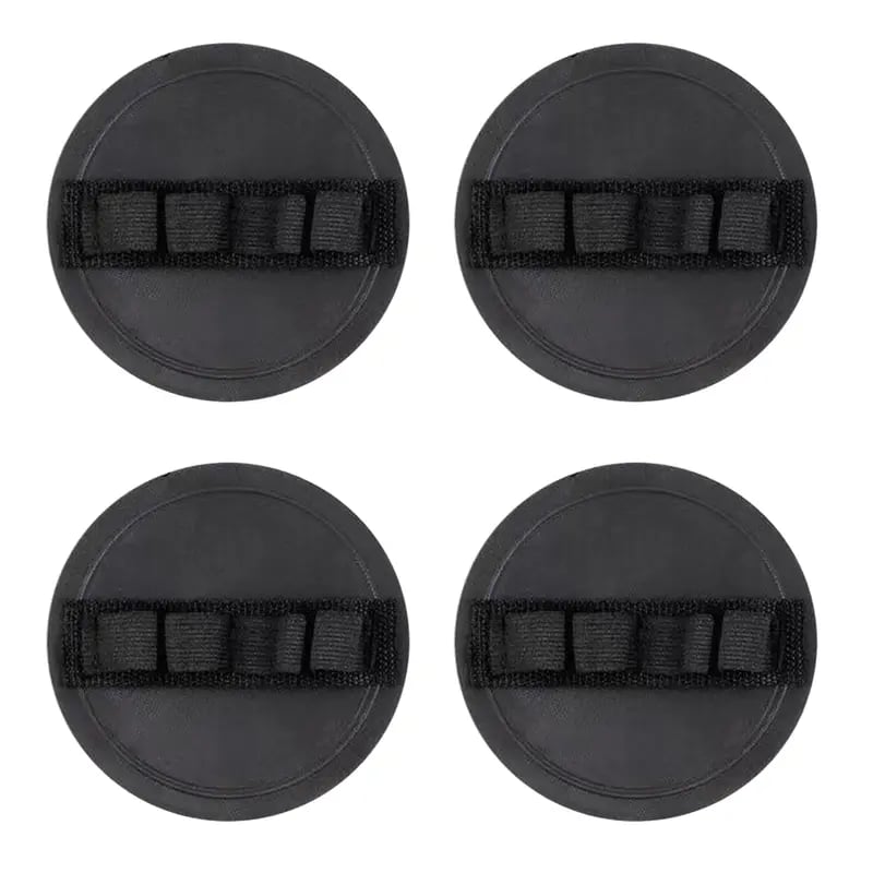 4-Pack Soft Rubber Shower Scrubber – Gentle Yet Effective, Exfoliates & Cleanses All Skin Types