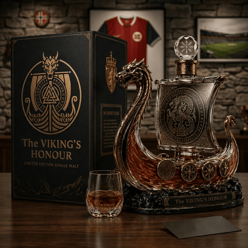 ⚔️ The Viking's Honour - Limited Edition Crystal Whiskey Decanter