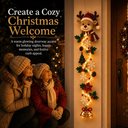 MerryCascade™ Glowing Christmas Door Hanger
