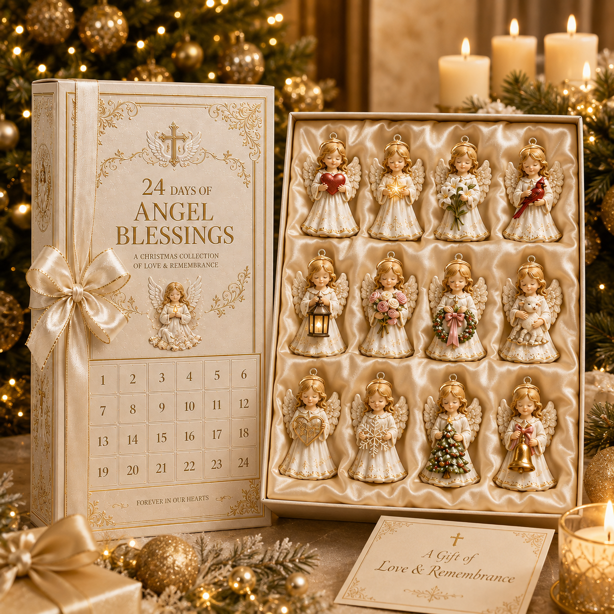 🔥24-Day Christmas Countdown Advent Calendar – Angel's Blessing