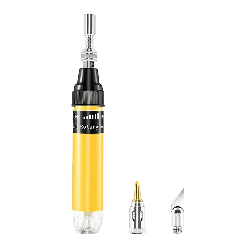 🛠️ 5-in-1 Cordless Butane Soldering Iron – No Outlet Needed