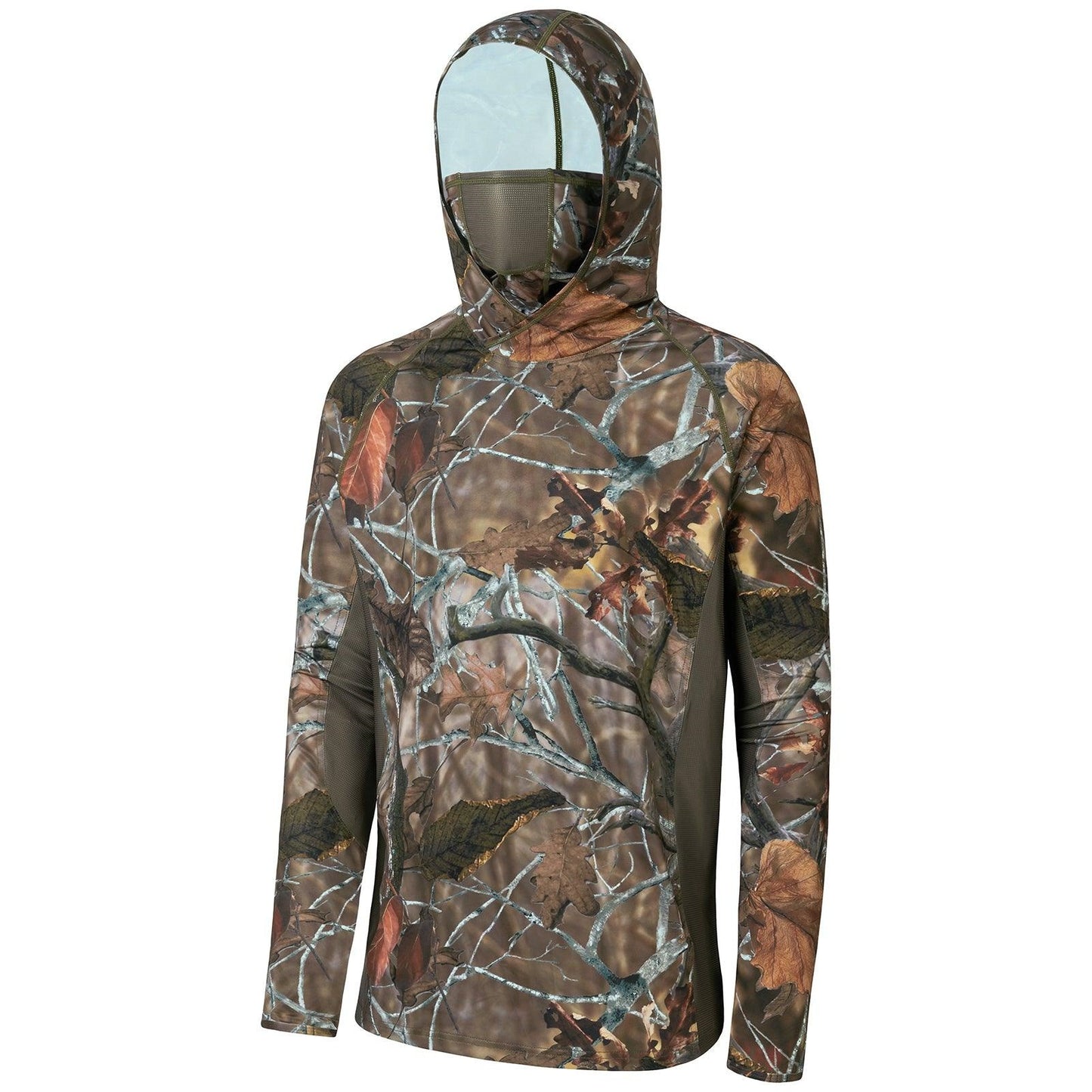 🔥55% OFF Today  Men’s UPF 50+ Hoodie Shirts with Mask