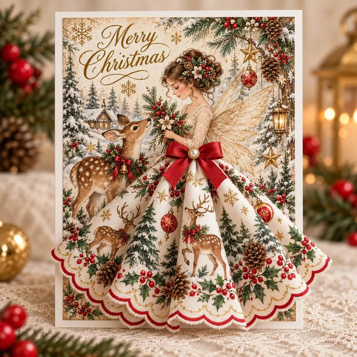 ⏳ Last Day 49% OFF – 👼🎄Christmas Angel Blessing Card – A Beautiful 3D Keepsake for Heartfelt Holiday Wishes